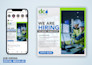 design job hiring flyer, recruitment flyer, pamphlet, leaflet, social media ads